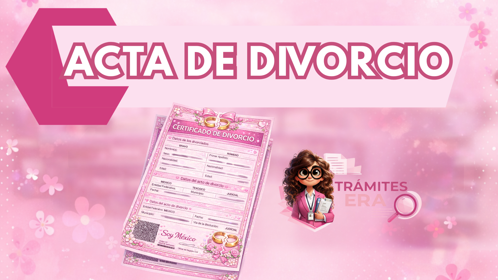 📝Acta de Divorcio Horario Lunes a Domingo 8:00 a 10:00 pm